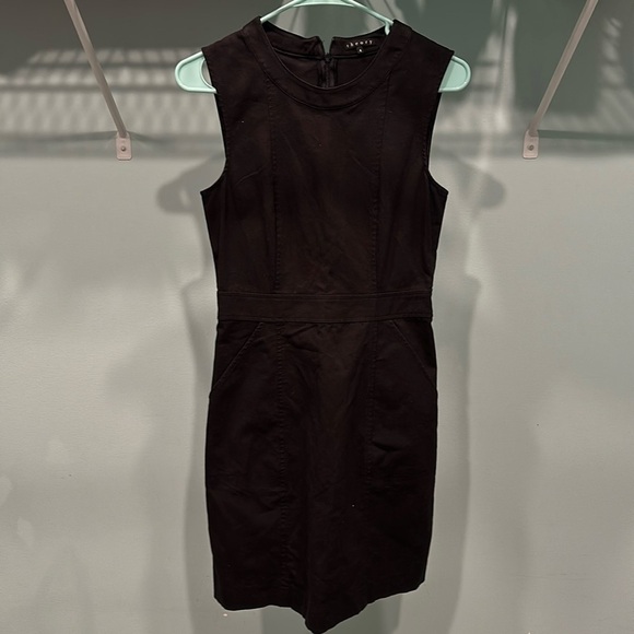 Theory black sleeveless dress - Picture 1 of 4